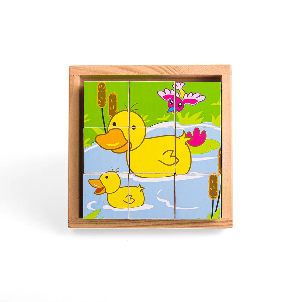 Animal Cube Puzzle