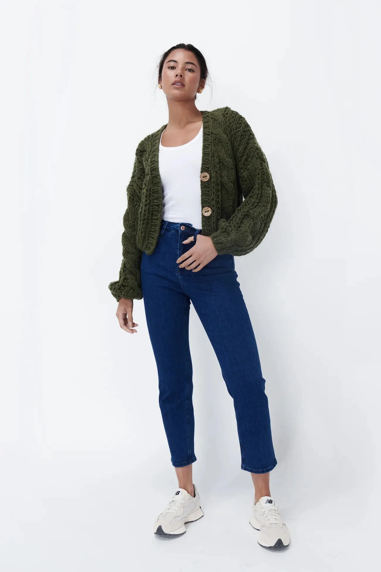 Elsie Knit in Khaki