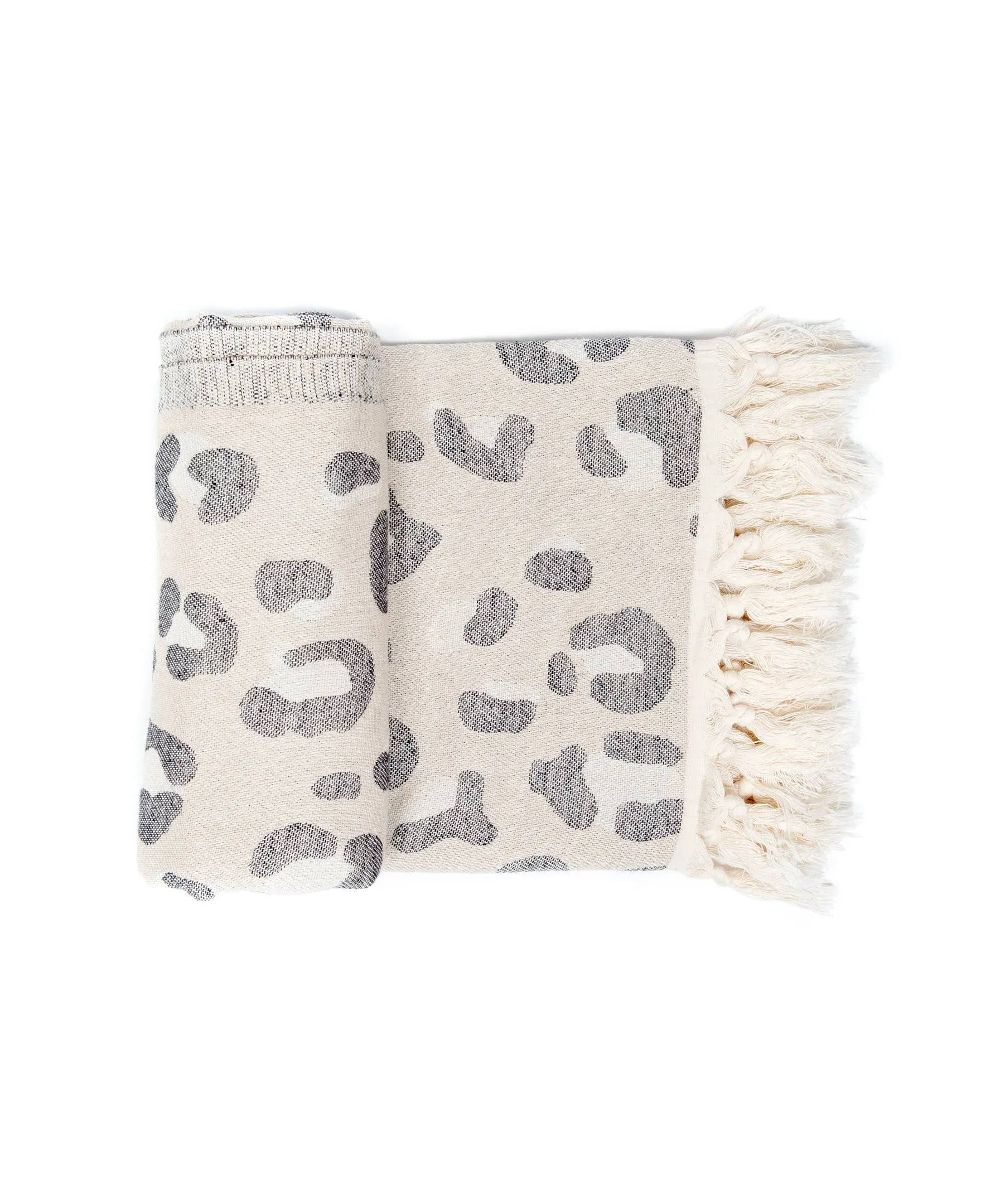 Leopard Print Dakota Travel Towel